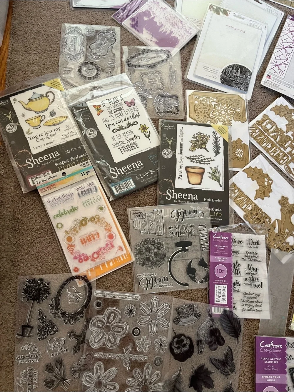 Crafting Stamps & Dies Collection